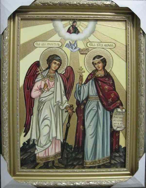 Святая Марина и ангел-хранитель